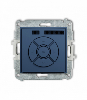 MINI Elektroniczny sterownik rolet (sterowanie lokalne i pilotem), navy blue Karlik 64MSR-2