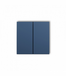 ICON, MINI Klawisze podwójne do łączników ICON, MINI (komplet dwóch sztuk), navy blue Karlik 64DKL-2