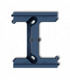 MINI Moduł rozszerzający puszkę natynkową pojedynczą, składaną do ramek wielokrotnych MINI, navy blue Karlik 64DPU-2