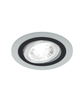 Sufitowa oprawa punktowa BORYS C SILVER/BLACK 3223