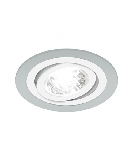 Sufitowa oprawa punktowa BORYS C SILVER/WHITE 3225