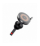 Uchwyt samochodowy XO CX024 magnetyczny z ładowaniem bezprzewodowym indukcyjnym z kablem USB-C 15W czarny do kratki TFO GSM182493
