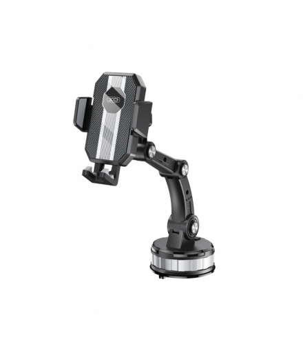 Uchwyt samochodowy XO C146 grawitacyjny z przyssawką czarny TFO GSM182490