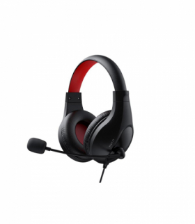 Słuchawki przewodowe HAVIT HV-H2116D nauszne z mikrofonem czarno-czerwone TFO GSM115582