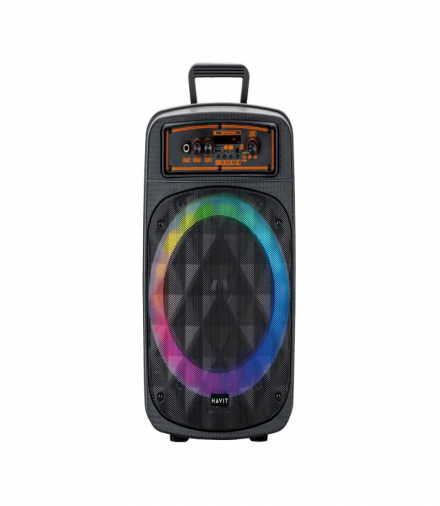 Głośnik Bluetooth HAVIT SF124 LED karaoke czarny TFO GSM115638