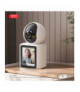 Kamera Wifi Full HD z wbudowanym wyświetlaczem, wideorozmowy, 350° w lewo/prawo, 60° w górę i w dół, XO CR03 biała TFO GSM183409