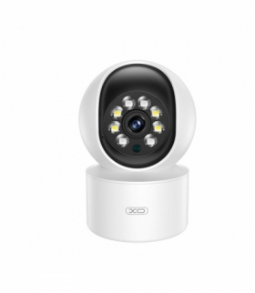 Kamera WiFi, 3Mpix 2K, 340 ° w lewo/prawo oraz o 60 ° w górę i w dół, interkom głosowy, XO CR01 Wifi biała TFO GSM177913
