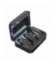 Devia mikrofon do telefonu Kintone USB-C bezprzewodowy podwójny krawatowy czarny TFO GSM184016