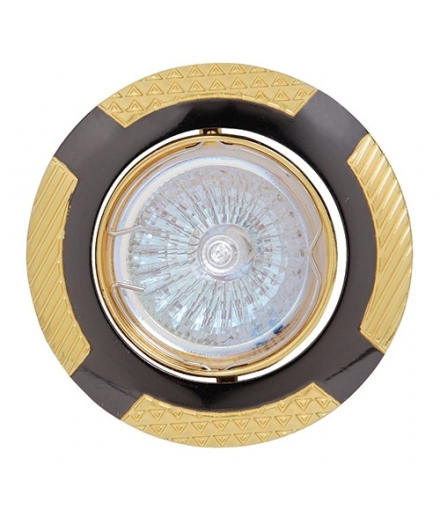 Sufitowa oprawa punktowa LEYLAK HL797 TITANIUM BLACK/GOLDEN IDEUS 01326