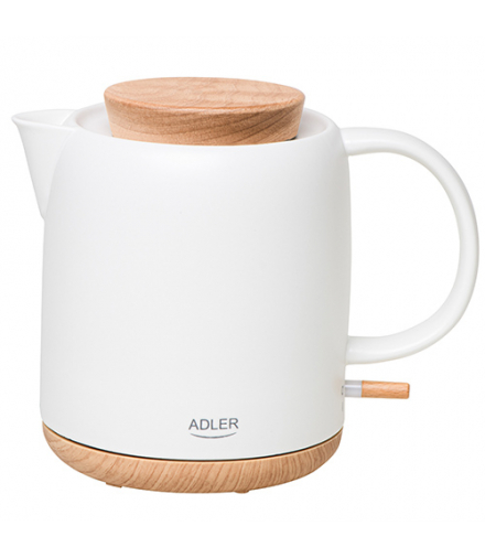 Ceramiczny czajnik elektryczny 1,0l, 1200W ADLER AD 1304