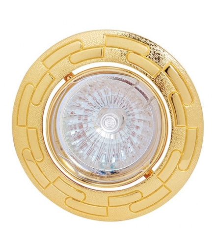 Sufitowa oprawa punktowa ZAMBAK HL798 GOLDEN IDEUS 01327