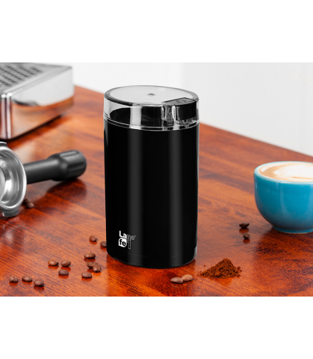 Młynek do kawy, Czarny, 150W, 70g kawy, LAFE MKB-004