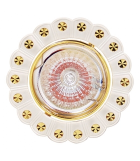 Sufitowa oprawa punktowa PAPATYA HL759 PEARL SILVER/GOLDEN IDEUS 01248