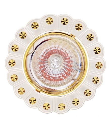 Sufitowa oprawa punktowa PAPATYA HL759 PEARL SILVER/GOLDEN IDEUS 01248