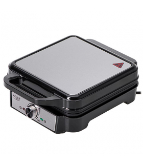 Gofrownica 1800W, 4 gofry 10x10cm, ADLER AD 3083