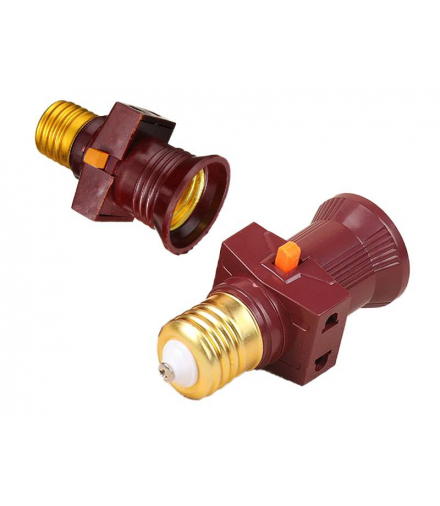 Adapter rozgałęźnik żarówki E27 (złodziejka) LAMEX LXL309