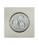Sufitowa oprawa punktowa POWER LED ELENA-3 HL672L CHR+MATCHR 6400K IDEUS 01696