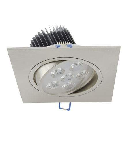 Sufitowa oprawa punktowa POWER LED ELENA-6 HL674L CHR+MATCHR 6400K IDEUS 01700