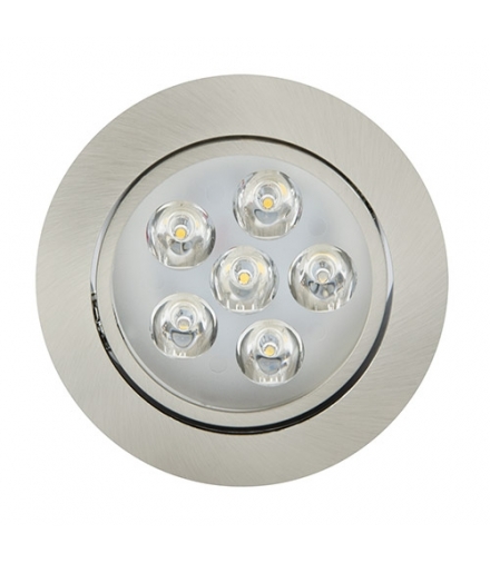 Sufitowa oprawa punktowa POWER LED VERA-6 HL675L CHR+MATCHR 6400K IDEUS 01702