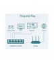 Przełącznik switch TP-Link typu desktop, 5 portów 10/100 MB/s, LS1005. TP-LINK LXLS1005