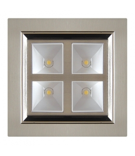 Sufitowa oprawa punktowa POWER LED HL680L MATCHR 6400K IDEUS 01708