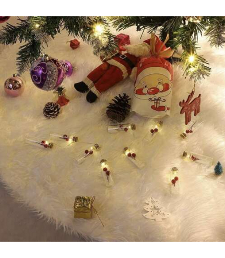 Miękki i puszysty dywanik, mata pod choinkę 150cm Ruhhy 22228