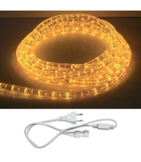 Wąż świetlny z akcesoriami LED ROPELIGHT SET 2 LINE YELLOW 10M IDEUS 02219