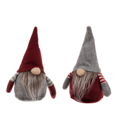 Skrzat stojący zestaw 2 szt. gnomów, 20cm x 12cm S17238 RUHHY 00017238