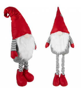 Skrzat świąteczny teleskopowy, gnom, krasnal 12cm x 31cm x 85-105cm Ruhhy 22275 RUHHY 00022275