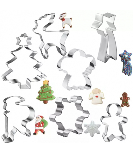 Foremki świąteczne 7 szt. Ruhhy 20423