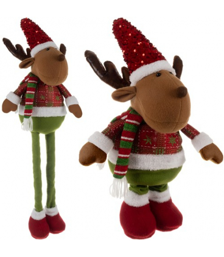 Renifer świąteczny teleskopowy 95cm Ruhhy 22329 RUHHY 00022329