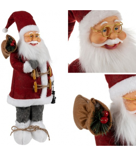 Mikołaj figurka świąteczna 60cm Ruhhy 22354