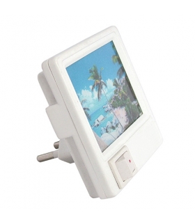 Lampka wtykowa LED SIMPSON HL981L WHITE IDEUS 02554