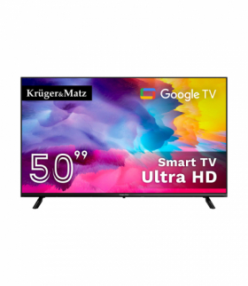 Telewizor Kruger&Matz 50" UHD Google TV DVB-T2/T/C H.265 HEVC Kruger&Matz KM0250UHD-SA