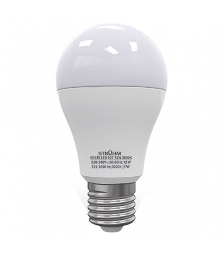 Lampa z diodami SMD LED ERSTE LED E27 12W 3000K IDEUS 02755