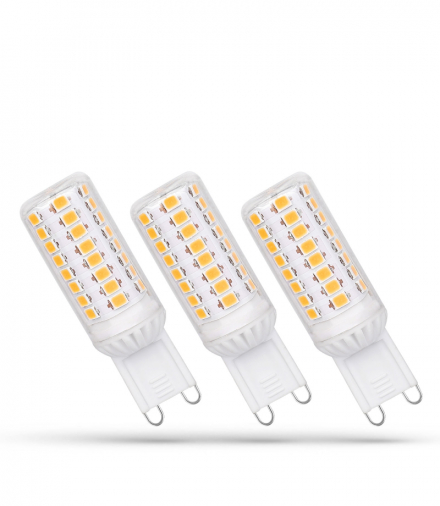 LED G9 230V 4.9W WW DIMMABLE SMD 5 LAT PREMIUM SPECTRUM 3-PACK Spectrum 