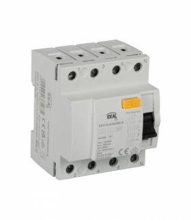 Wyłącznik różnicowo-prądowy, 4P KRD10-4/25/300-B biały Kanlux 38545