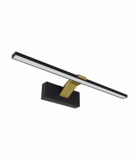 Oprawa dekoracyjna SMD LED LIMBA LED 11W BLACK/GOLD CCT czarny/złoty Struhm 04578