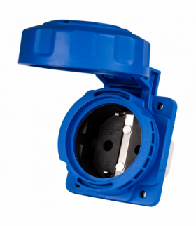 Gniazdo tablicowe 2P+Z (Schuko), 16A, 230 VAC, IP68 Orno VZG 16SN