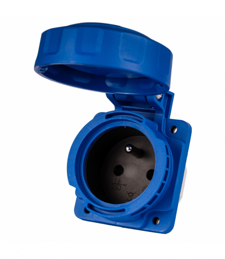 Gniazdo tablicowe 2P+Z, 16A, 230 VAC, IP68 Orno VZG 16N