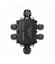 Puszka n/t HD IP68, 0,5-6,0mm² ,2 dławnice M20, 4 dławnice M16 Orno OR-JB-13815/6
