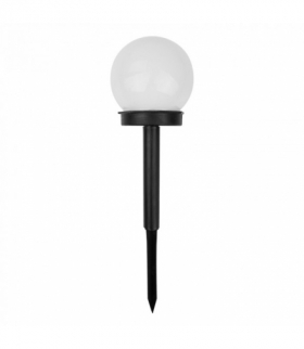 Solarny Słupek Ogrodowy LED okrągły klosz SSO-5 Eco Light EC20769