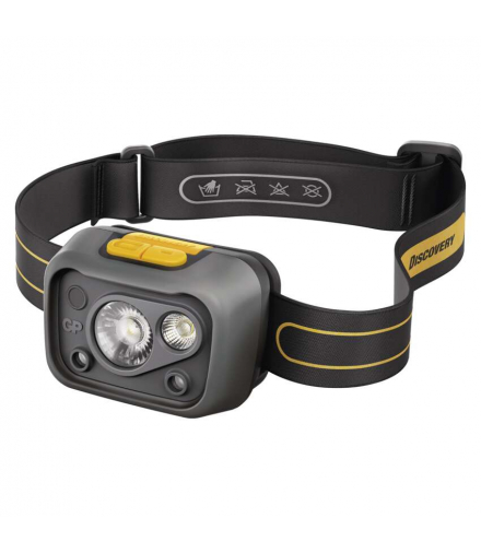 GP Latarka czołowa LED Discovery CHW54, 375 lm GP P8574