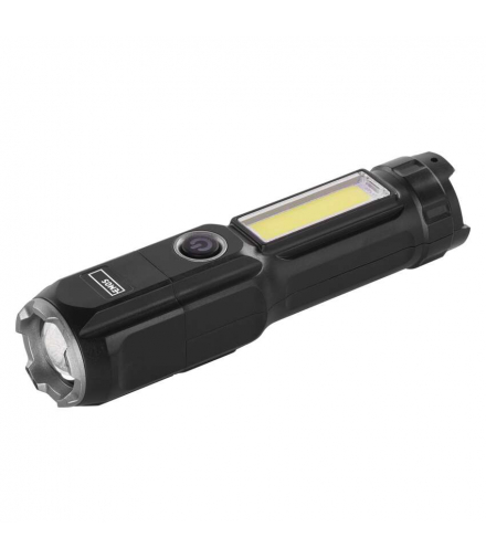 Latarka LED plastikowa 150 lm, ładowalna EMOS P3214