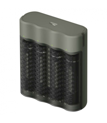 GP Ładowarka Recyko Pro P461 + 4× AA + Dock *MPP GP B53455