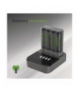 GP Ładowarka Recyko Pro P461 + 4× AA + Dock *MPP GP B50460D