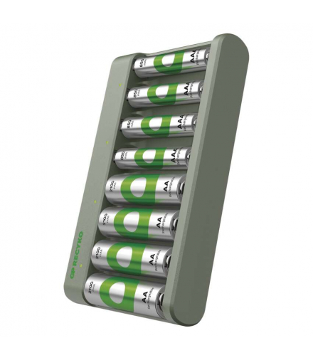 GP Ładowarka Recyko Eco E821 + 4× AA 2100 + 4× AAA 850 *MPP GP B50829