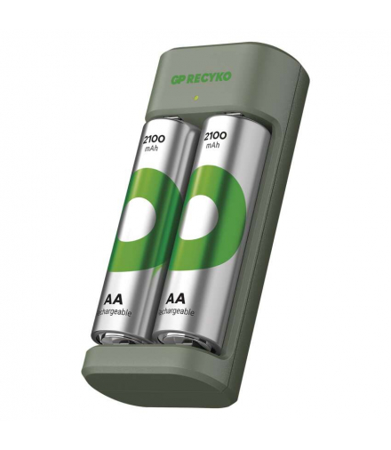GP Ładowarka Recyko Eco E221 + 2× AA ReCyko 2100 *MPP GP B50224