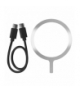 Powerbank EMOS WI 521, 5 000 mAh, 20 W+Wireless, czarny EMOS B0545B