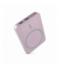Powerbank EMOS WI 522, 5 000 mAh, 20 W+Wireless, baby pink EMOS B0555S